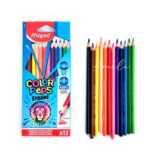 LAPICES DE COLORES STRONG MAPED EN CAJA X12