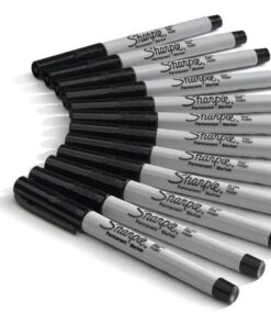 MARCADOR PERMANENTE ULTRA FINO NEGRO