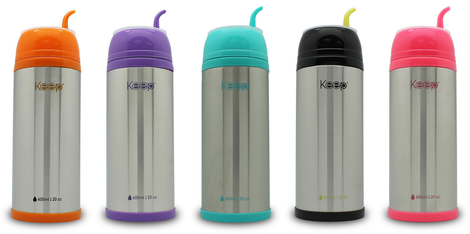 TERMO MATE KEEP 400ML VARIEDAD DE COLORES