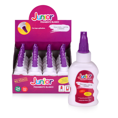 COLA VINILICA JUNIOR BLANCA 30GR