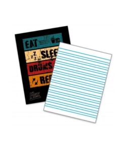CUADERNO PAPIROS FLEX 48 HOJAS DOBLE RAYA