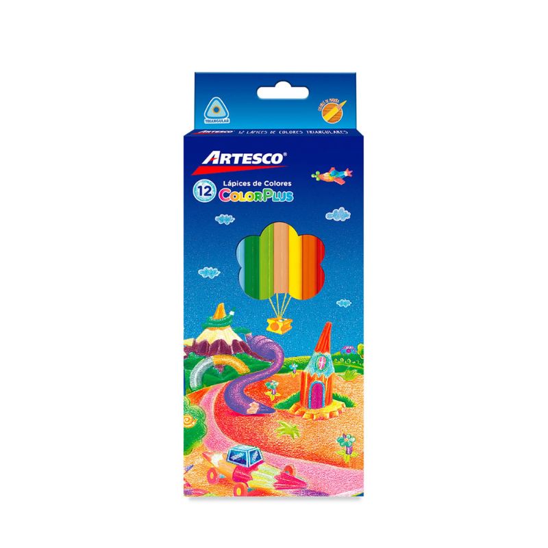 LAPICES DE COLOR ARTESCO X12