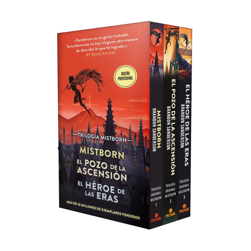 TRILOGÍA MISTBORN BRANDON SANDERSON