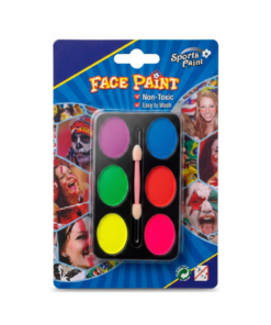 PINTURA PARA ROSTRO X6 COLORES