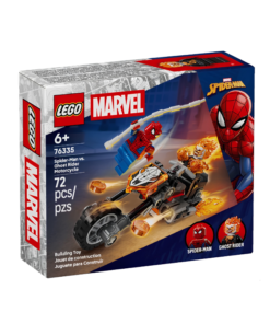 SPIDER MAN VS MOTO DEL VENGADOR LEGO MARVEL