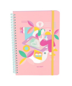 CUADERNO IBI CRAFT SOFT COVER 80H