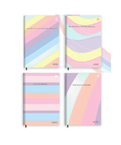 CUADERNO A5 COSIDO TAPA DURA 80HJ