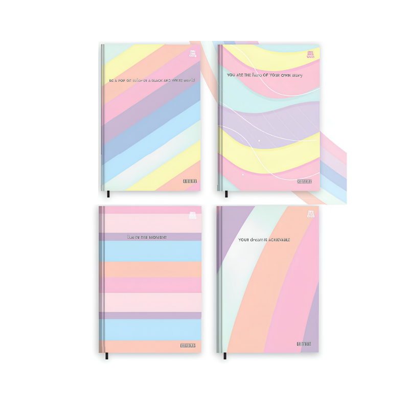 CUADERNO A5 COSIDO TAPA DURA 80HJ