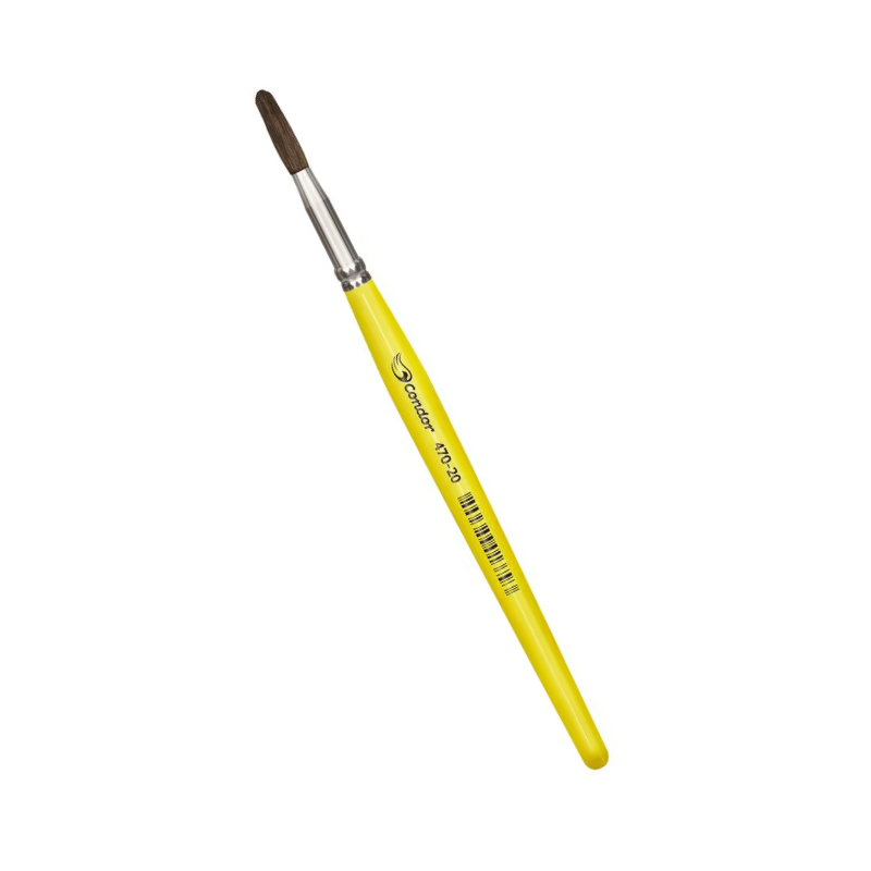 PINCEL REDONDO 470-20 CONDOR AMARILLO