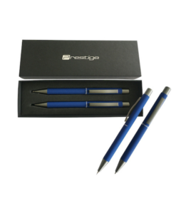 BOLÍGRAFO Y PORTAMINAS COLOR AZUL PRESTIGE