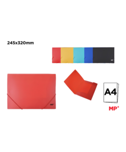 CARPETA C/ELASTICO A4 MAIN PAPER