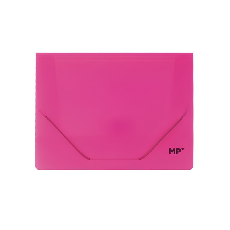 CARPETA C/ELASTICO A5 COLOR FLUOR MAIN PAPER