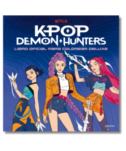 KPOP DEMON HUNTERS LIBRO PARA COLOREAR