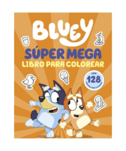 BLUEY SUPERMEGA LIBRO PARA COLOREAR