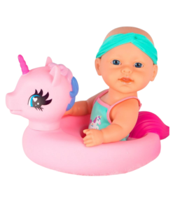 BEBÉ 18CM CON BOTE DE ANIMAL