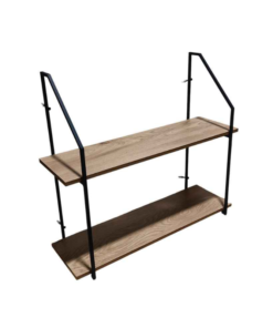 MUEBLE ESTANTERÍA PARA COLGAR 2 ESTANTES