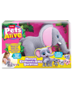 PETS ALIVE ELEFANTE MAMÁ Y BEBÉS