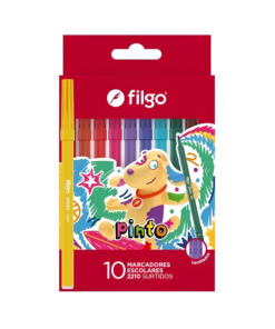 MARCADORES 10 COLORES PINTO FILGO