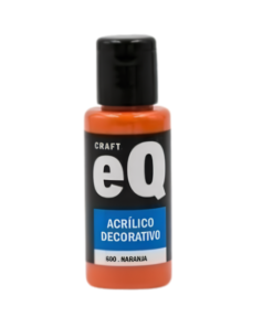 ACRILICO 50 CC DECORATIVO NARANJA EQ