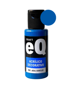ACRILICO 50 CC DECORATIVO AZUL CERÚLEO EQ