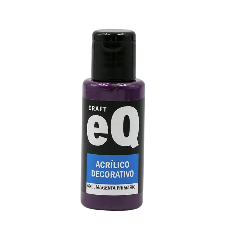 ACRÍLICO 50 CC DECORATIVO MAGENTA PRIMARIO EQ