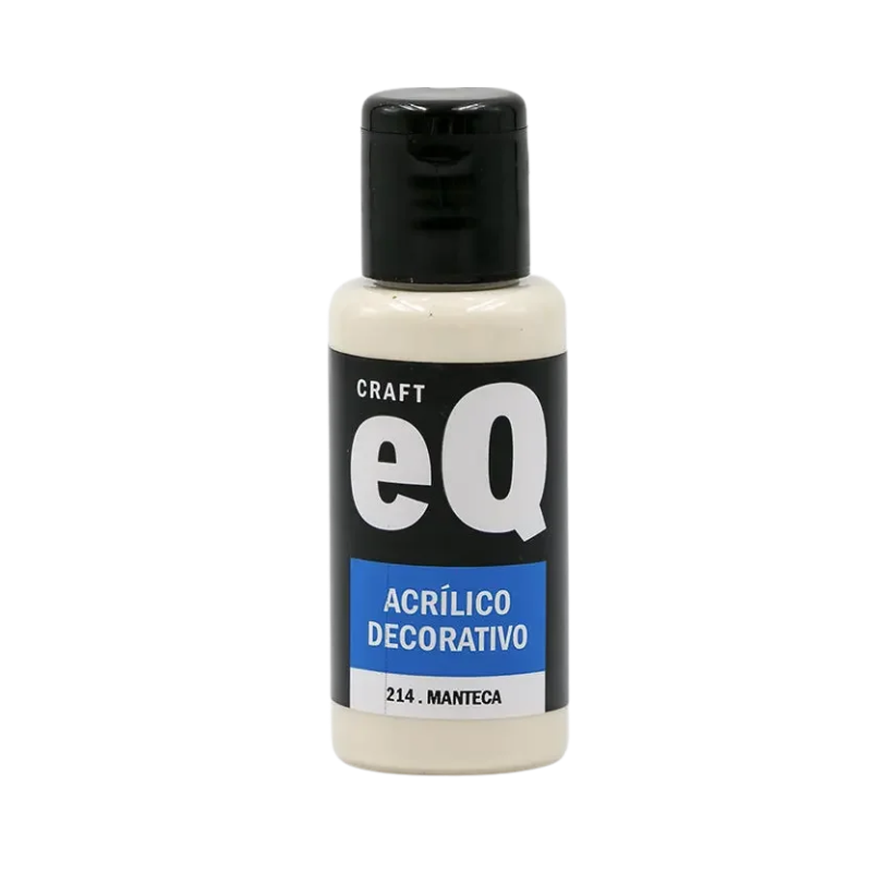ACRÍLICO 50 CC DECORATIVO MANTECA EQ