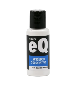 ACRÍLICO 50 CC DECORATIVO BLANCO PERLADO EQ