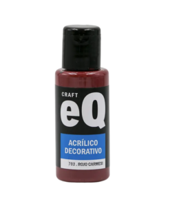 ACRÍLICO 50 CC DECORATIVO ROJO CARMESÍ EQ
