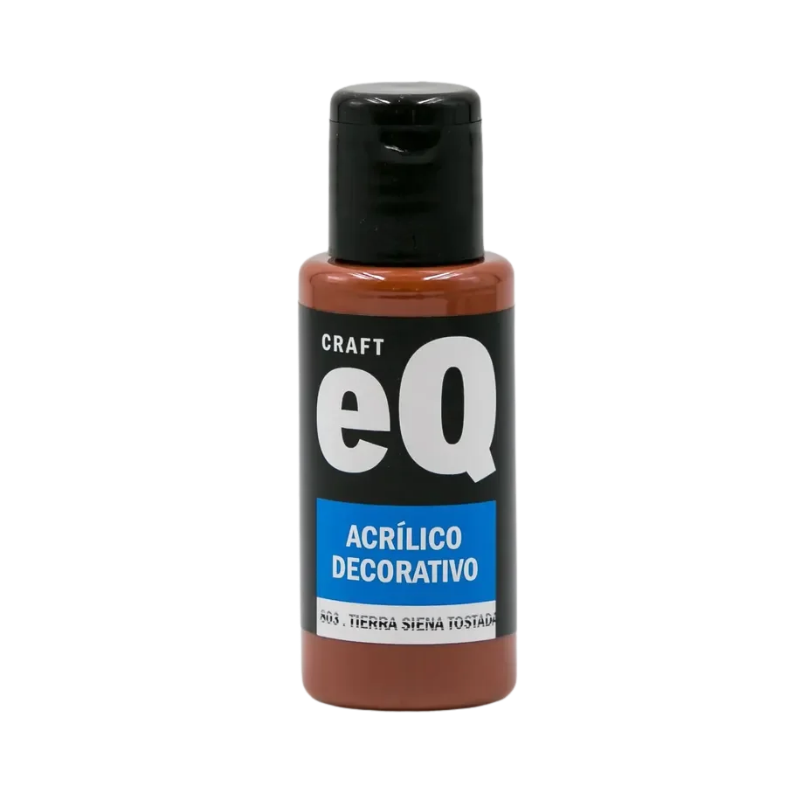 ACRÍLICO 50 CC DECORATIVO TIERRA SIENA NATURAL EQ