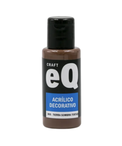 ACRÍLICO 50 CC DECORATIVO TIERRA SOMBRA TOSTADA EQ