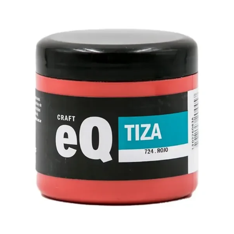 PINTURA A LA TIZA ROJO 200CC EQ