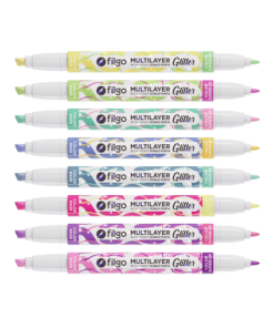 RESALTADORES DOBLE PUNTA CON GLITTER