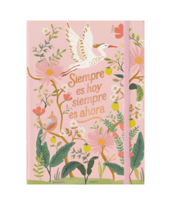 CUADERNO COSIDO TAPA DURA AVES APA LA PAPA