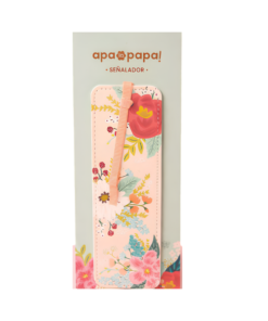 MARCALIBRO DISEÑO FLORES APA LA PAPA