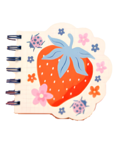 LIBRETA POCKET FRUTILLA APA LA PAPA