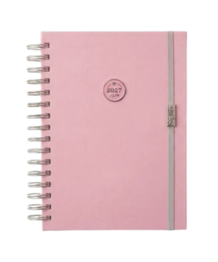 AGENDA 2027 BIG LIFE ROSA PASTEL