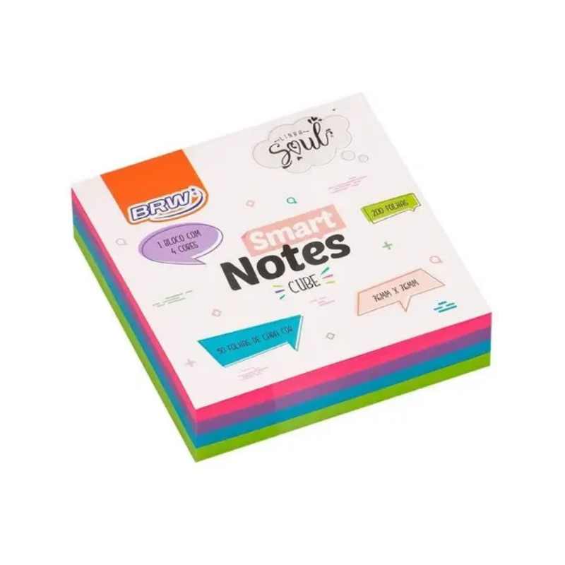 BLOCK DE NOTAS AUTOADHESIVO 76X76MM 200H
