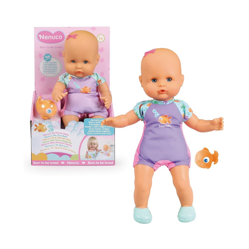 BEBOTE MI PRIMER BAÑO NENUCO