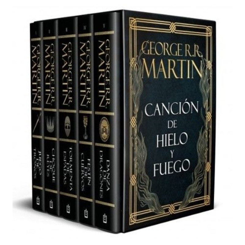 ESTUCHE CANCION DE HIELO Y FUEGO, GEORGE R. R. MARTIN
